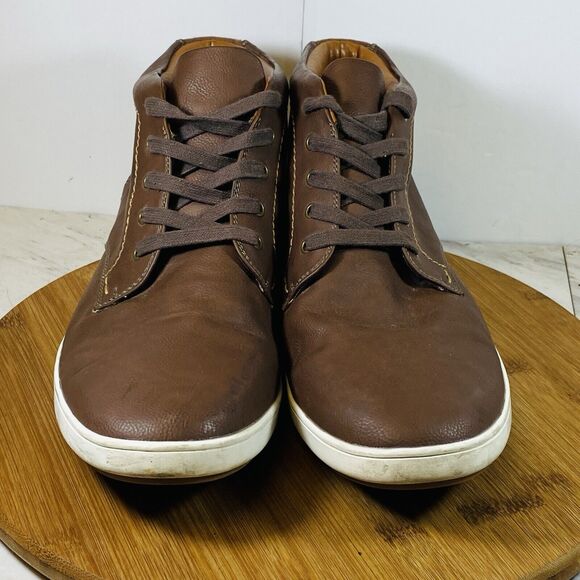 Steve Madden Brown Ankle Boots For Men Size 13M Slip Resistant Lace-Up main image 4